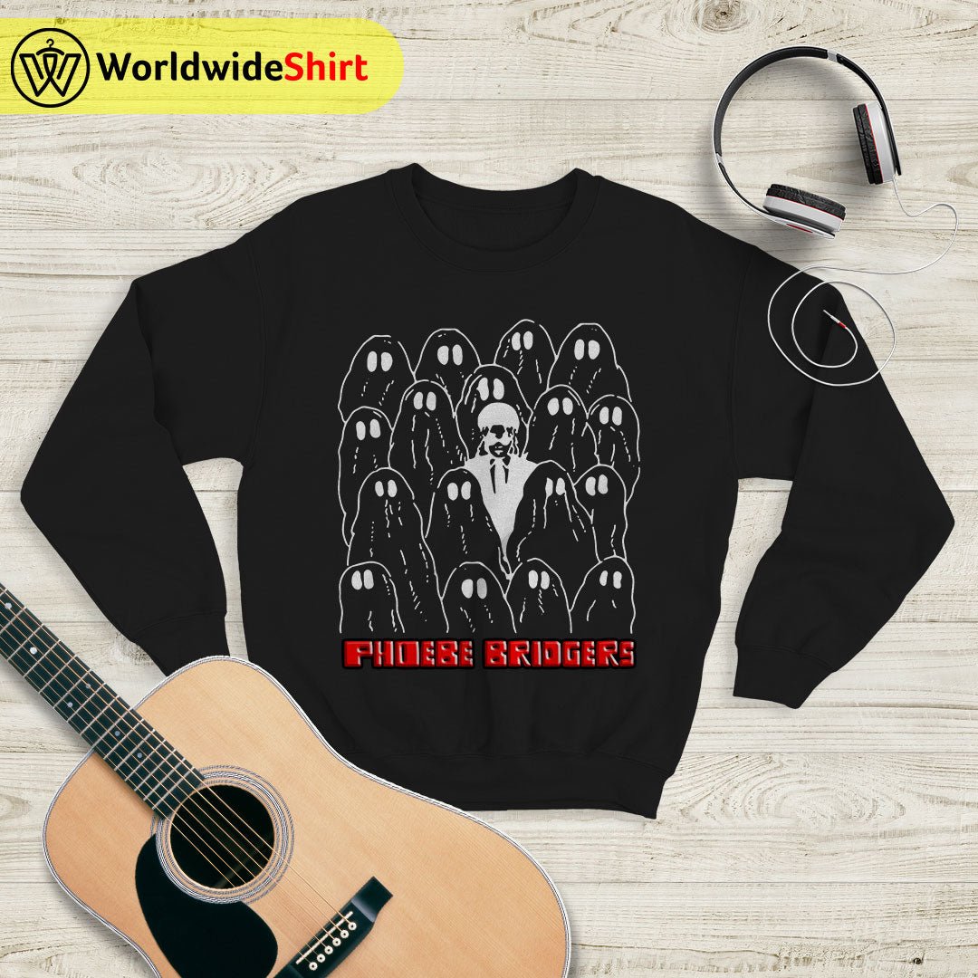 Phoebe Bridgers Ghost Sweatshirt Phoebe Bridgers Shirt Music Shirt Phoebe Bridgers Ghost Sweatshirt Phoebe Bridgers Shirt Music Shirt