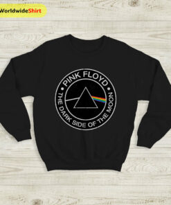 Pink Floyd The Dark Side of the Moon Sweatshirt Pink Floyd Shirt Music Shirt