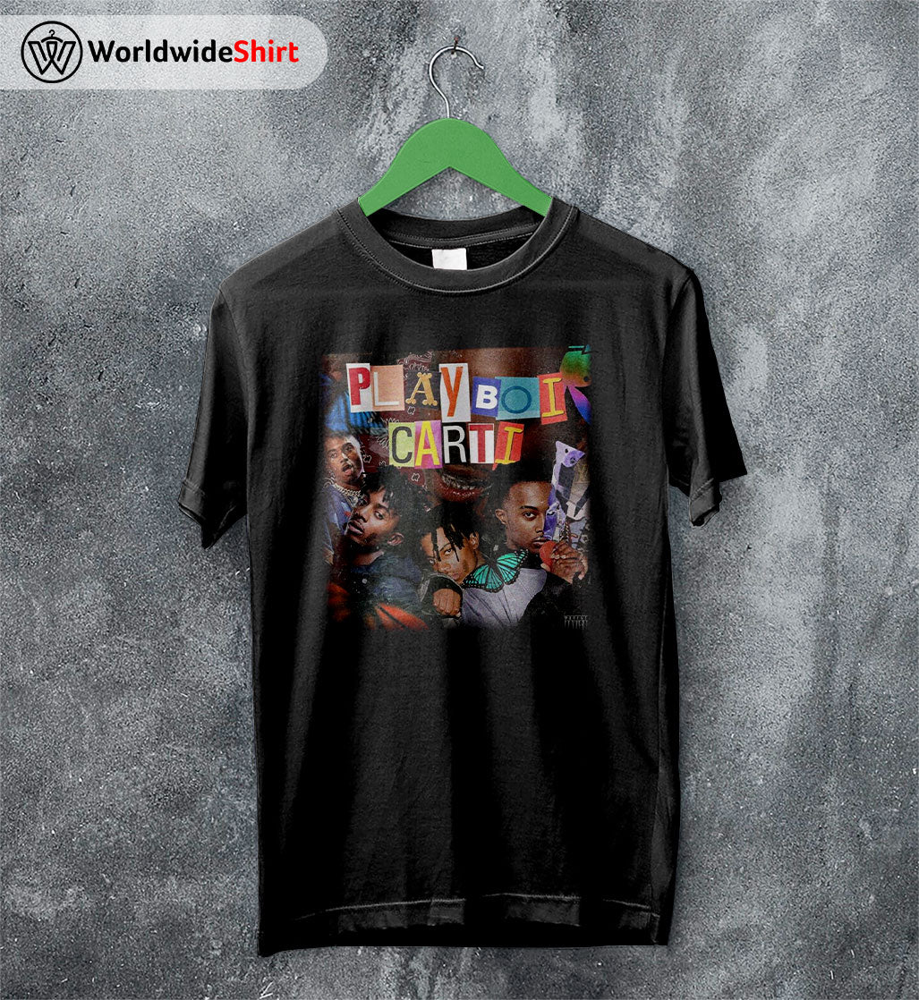 Playboi Carti Aesthetic Shirt Playboi Carti T-Shirt Rap Shirt Playboi Carti Aesthetic Shirt Playboi Carti T-Shirt Rap Shirt