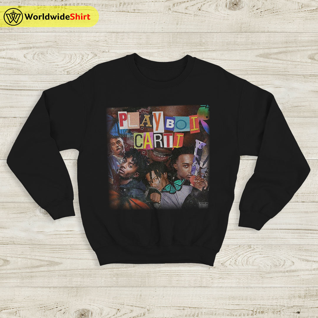 Playboi Carti Aesthetic Sweatshirt Playboi Carti Shirt Rap Shirt Playboi Carti Aesthetic Sweatshirt Playboi Carti Shirt Rap Shirt