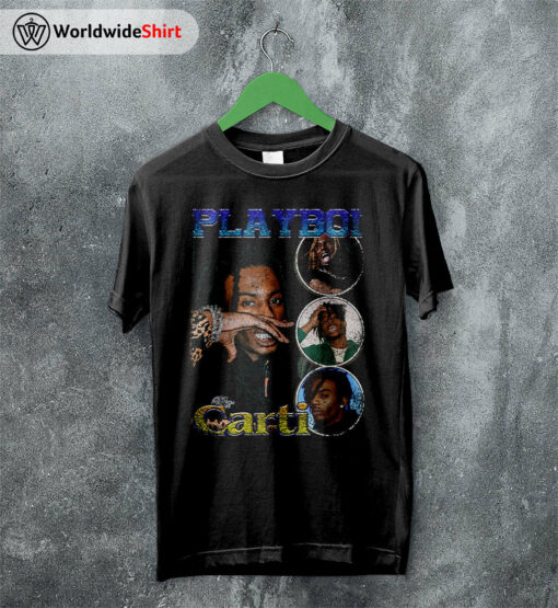 Playboi Carti Vintage 90s Shirt Playboi Carti T-Shirt Rap Shirt