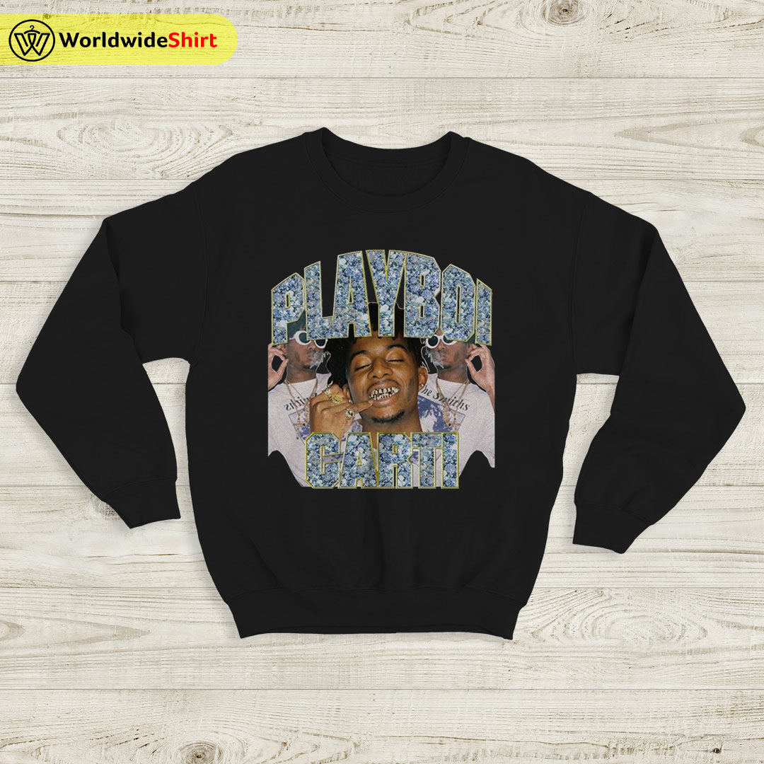 Playboi Carti Vintage Sweatshirt Playboi Carti Shirt Rap Shirt Playboi Carti Vintage Sweatshirt Playboi Carti Shirt Rap Shirt