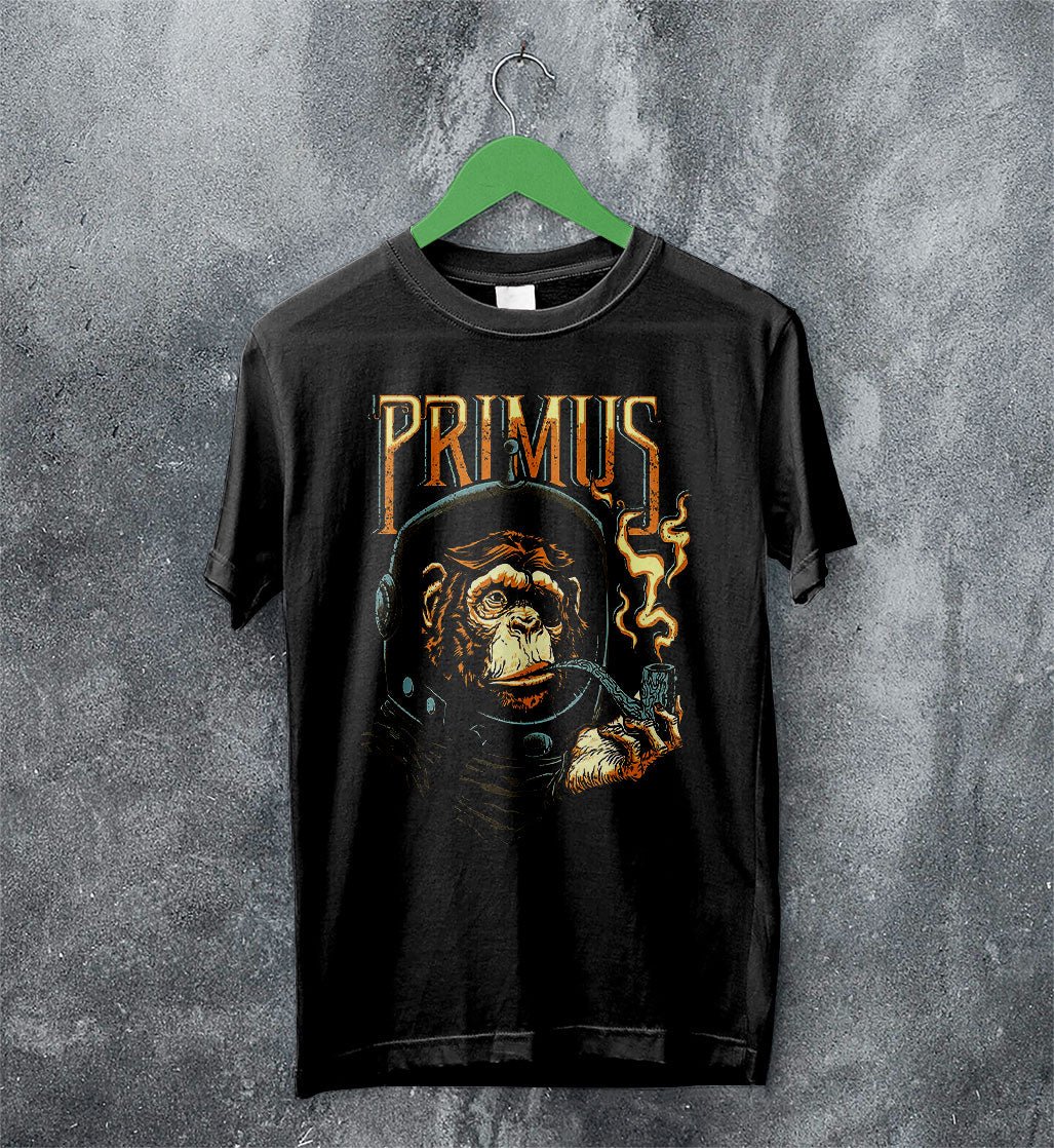 Primus Band Monkey Astronaut T Shirt Primus Shirt Music Shirt Primus Band Monkey Astronaut T Shirt Primus Shirt Music Shirt
