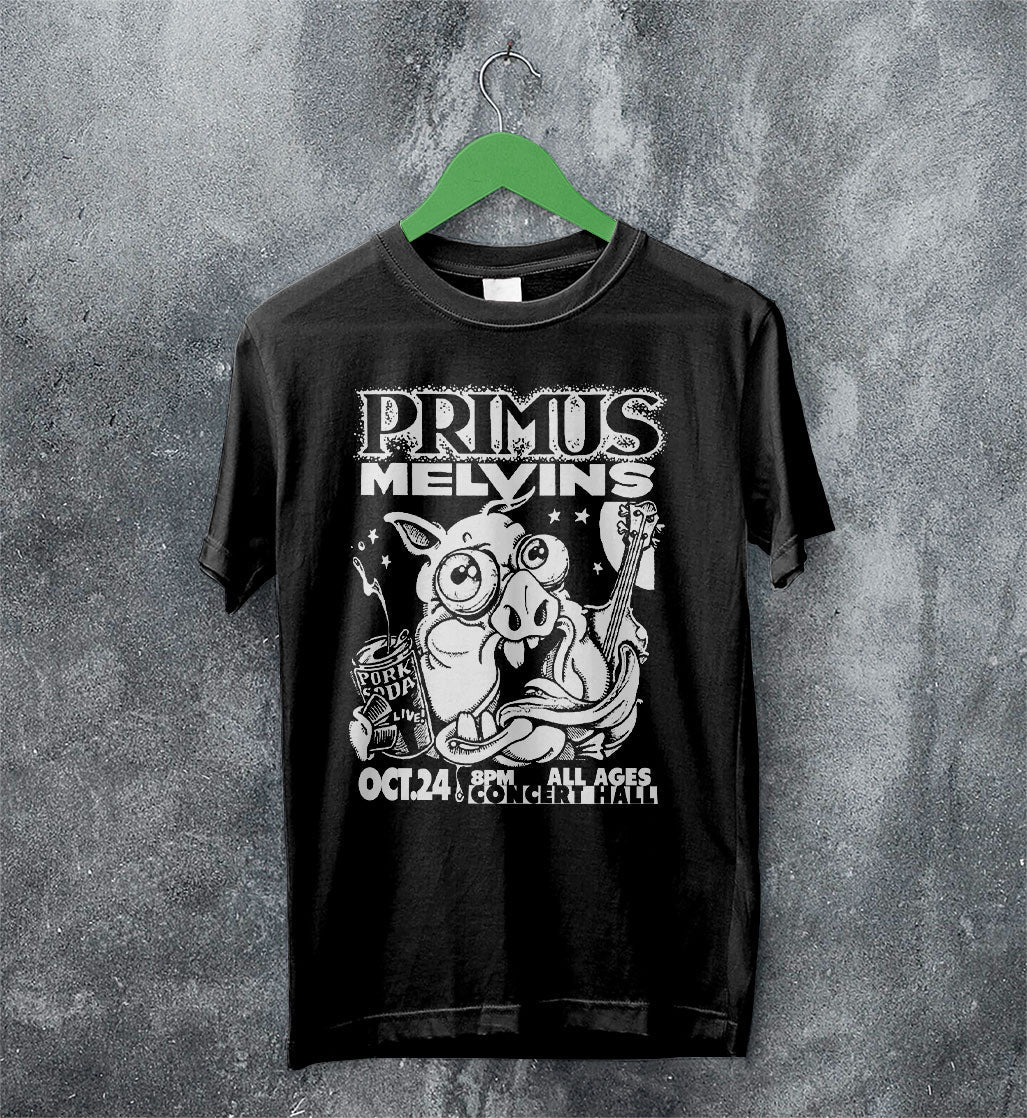 Primus Pork Soda Concert T Shirt Primus Shirt Music Shirt Primus Pork Soda Concert T Shirt Primus Shirt Music Shirt