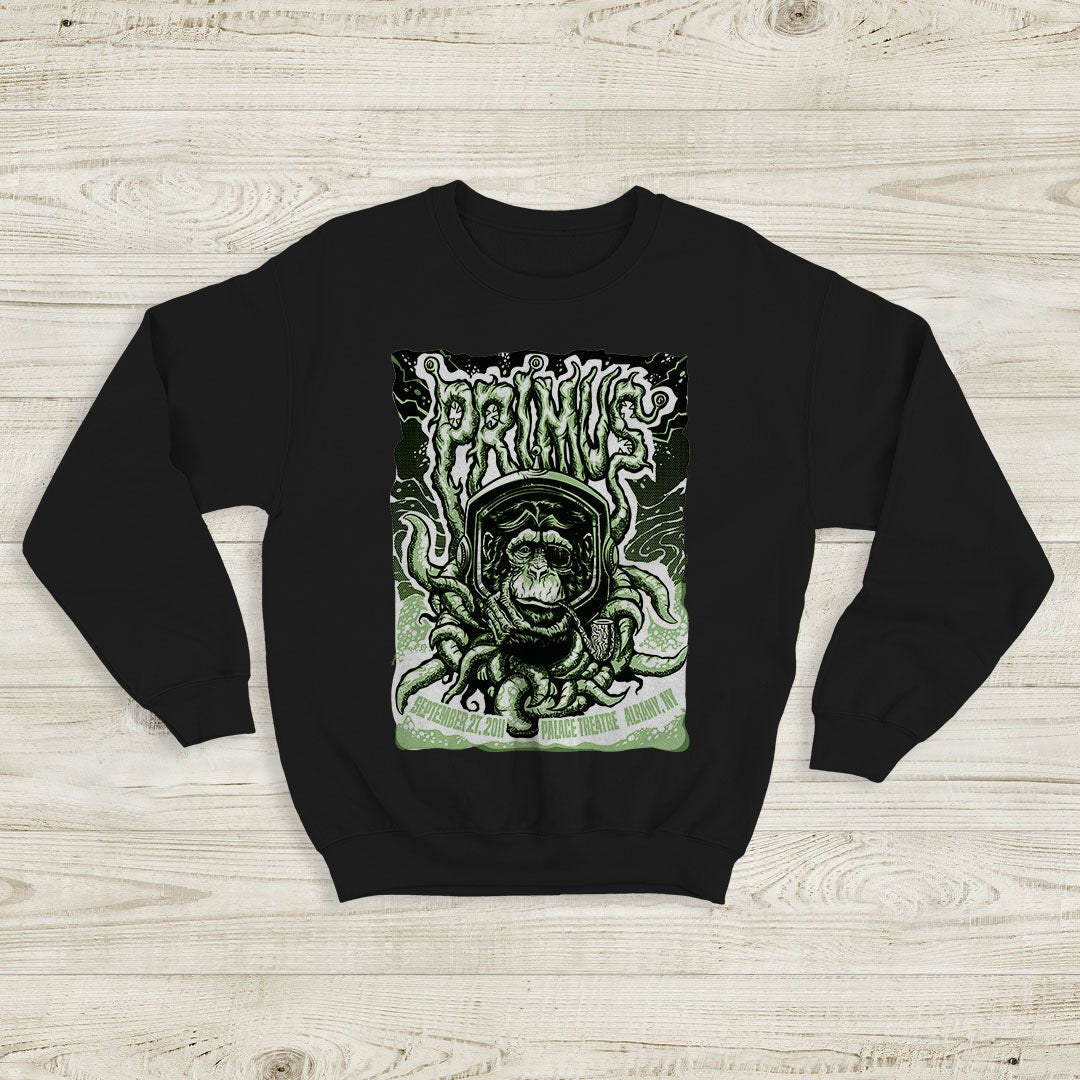 Primus Sweatshirt Primus 2011 Concert Sweater Rock Music Merch Primus Sweatshirt Primus 2011 Concert Sweater Rock Music Merch