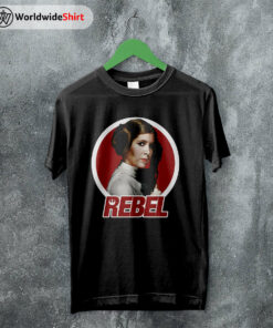 Princess Leia Rebel Vintage 90’s T Shirt David Bowie Shirt Music Shirt