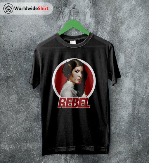 Princess Leia Rebel Vintage 90’s T Shirt David Bowie Shirt Music Shirt