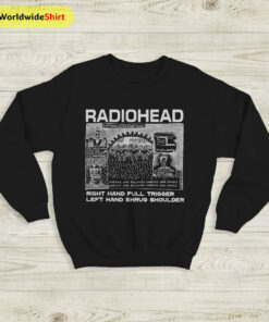 Radiohead Sweatshirt Radiohead Everything in Right Place Sweater Radiohead Shirt