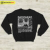 Radiohead Sweatshirt Radiohead Volcano Erupts Sweater Radiohead Shirt