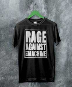 Rage Against The Machine Logo Black Vintage T Shirt RATM Shirt Bella Canvas