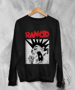 Rancid Logo Sweatshirt Punk Rock Sweater Rancid Shirt Vintage Band Merch