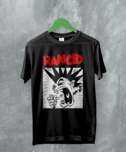 Rancid Logo T-Shirt Punk Rock Tee Rancid Shirt Vintage Punk Band Merch