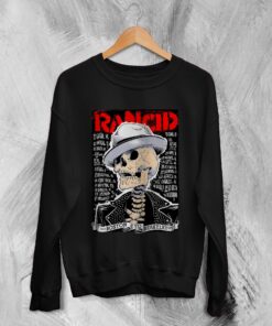 Rancid Sweatshirt Concert Tour Sweater Boston To Berkeley Shirt Punk Band