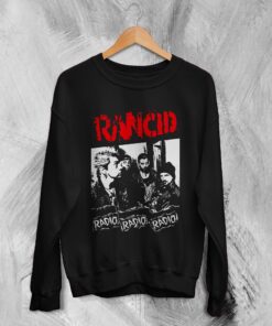 Rancid Sweatshirt Radio Radio Radio Sweater Album Art Shirt Punk Band