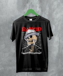 Rancid T-Shirt Concert Tour Tee Boston To Berkeley Tour Shirt Punk Band