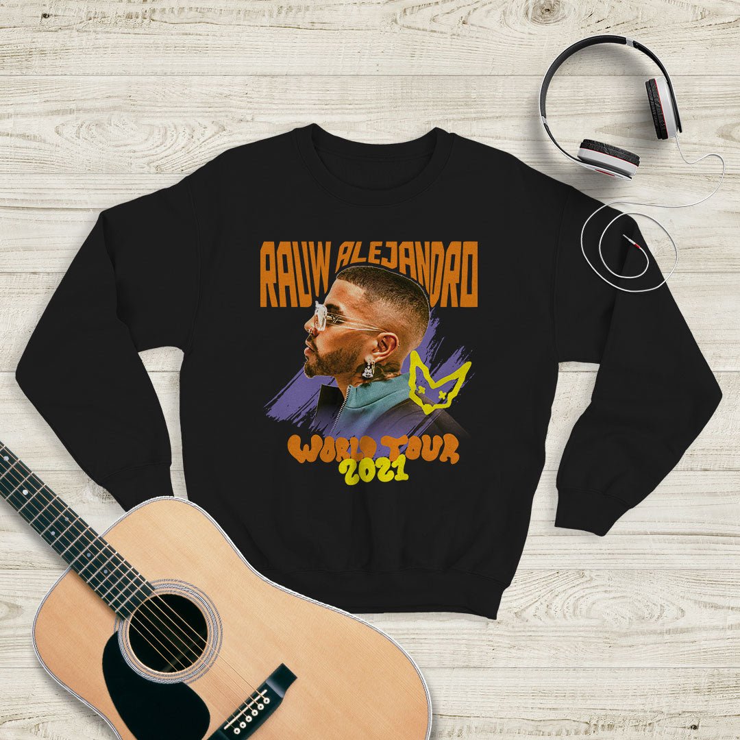 Rauw Alejandro World Tour 2021 Sweatshirt Rauw Alejandro Shirt Music Shirt Rauw Alejandro World Tour 2021 Sweatshirt Rauw Alejandro Shirt Music Shirt