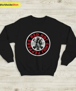 Red Hot Chili Pepper Sweatshirt Member Logo Sweatshirt Red Hot Chili Peppers Shirt