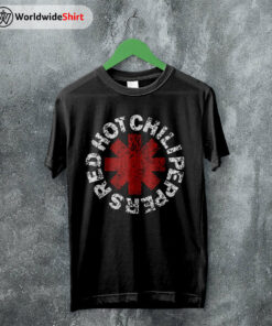 Red Hot Chili Peppers Shirt RHCP Shirt Logo Red Hot Chili Peppers T Shirt