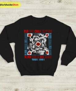 Red Hot Chili Peppers Sweatshirt Blood Sugar Magik Vintage Tour Sweater RHCP Sweatshirt