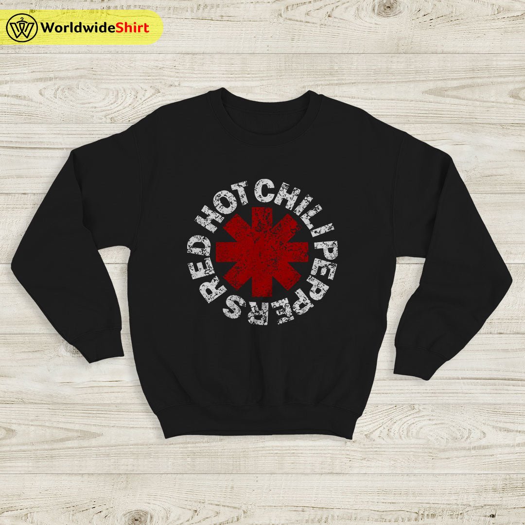 Red Hot Chili Peppers Sweatshirt Vintage RHCP Logo Sweatshirt Red Hot Chili Peppers Sweatshirt Vintage RHCP Logo Sweatshirt