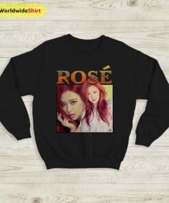 Rose Raptee Vintage 90’s Sweatshirt BLACKPINK Shirt KPOP Shirt