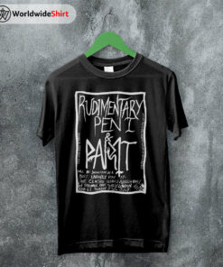 Rudimentary Peni Poster 90’s T shirt Rudimentary Peni Shirt