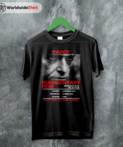 Rudimentary Peni Rotten To The Core T shirt Rudimentary Peni Shirt
