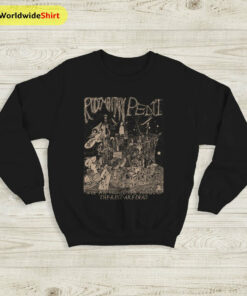 Rudimentary Peni The World Are Starving 90’s Sweatshirt Rudimentary Peni Shirt