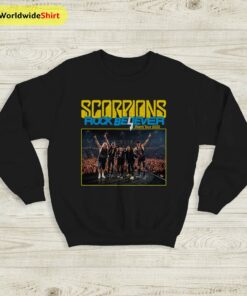 Scorpions Rock Believer 2022 Tour Sweatshirt Scorpions Shirt Band Shirt
