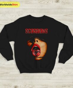 Scorpions Vintage 90’s Sweatshirt Scorpions Shirt Band Shirt