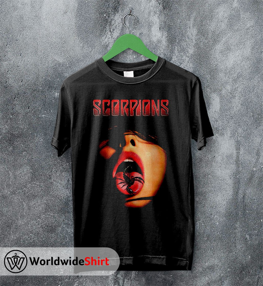 Scorpions Vintage 90s T shirt Scorpions Shirt Band Shirt