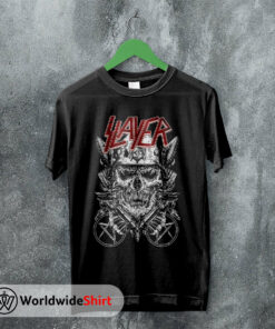 Slayer Band Vintage 80’s Tour T-shirt Slayer Band Shirt Metal Band