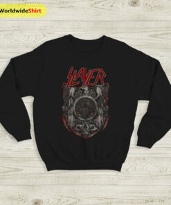 Slayer Band Vintage 90’s Concert Sweatshirt Slayer Band Shirt Metal Band