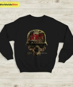 Slayer Band Vintage 90’s Skull Sweatshirt Slayer Band Shirt Metal Band