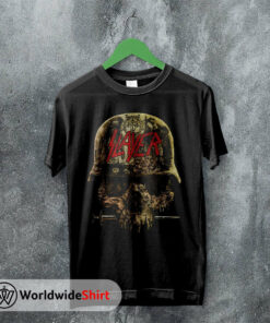 Slayer Band Vintage 90’s Skull T-shirt Slayer Band Shirt Metal Band