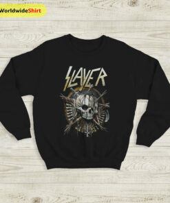 Slayer Band Vintage 90’s Tour Sweatshirt Slayer Band Shirt Metal Band
