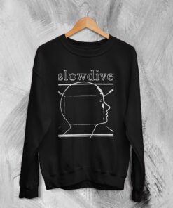 Slowdive Sweater English Rock Band Shirt Album Cover Music Graphic Sweatshirt