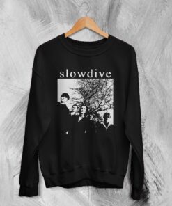 Slowdive Sweatshirt Vintage Rock Band Sweater Shoegaze Music Merch