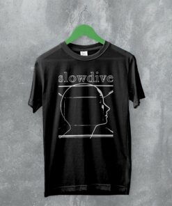 Slowdive T-Shirt English Rock Band Shirt Album Cover Music Graphic Tee