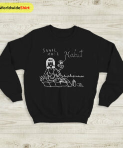 Snail Mail Habit Sweatshirt Snail Mail Shirt Music Shirt