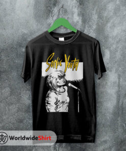 Sonic Youth Vintage Poster T-Shirt Sonic Youth Shirt Classic Rock