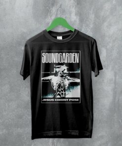 Soundgarden T-Shirt Jesus Christ Pose Shirt Grunge Music Merch