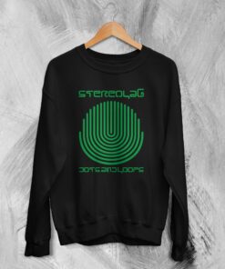 Stereolab Sweatshirt Vintage Dots and Loops Sweater Album Art Merch