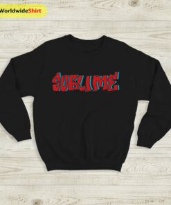 Sublime Band Logo Sweatshirt Sublime Shirt Music Shirt