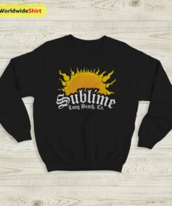 Sublime Long Beach Vintage 90’s Sweatshirt Sublime Shirt Music Shirt