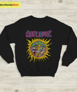 Sublime Vintage Logo Sweatshirt Sublime Shirt Music Shirt