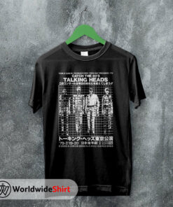 Talking Heads 1979 Tour T shirt Talking Heads Shirt Music Shirt