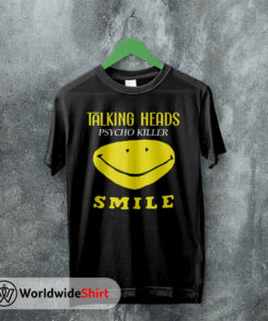 Talking Heads Psycho Killer T shirt Talking Heads Shirt Music Shirt