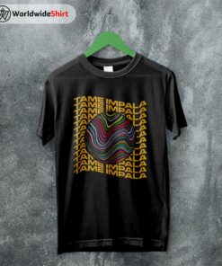 Tame Impala Merch Aesthetic Album T Shirt Tame Impala Shirt