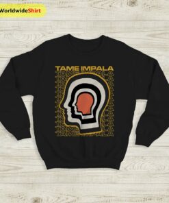 Tame Impala Sweatshirt Tame Impala Faces Graphic Sweater Tame Impala Crewneck
